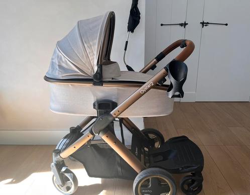 Oyster2 kinderwagen – elegante beige kleur, bijna nieuw, Kinderen en Baby's, Kinderwagens en Combinaties, Zo goed als nieuw, Kinderwagen