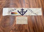 Brassard Belge résistance de camp +carte, Verzamelen, Militaria | Tweede Wereldoorlog, Ophalen of Verzenden