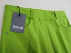Deborah Fluo Groene Broek Stretch Comfort Nieuw Maat 36, Verzenden, Nieuw, Deborah, Maat 36 (S)