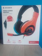 BigBen Wired Stereo Headset, Enlèvement, Filaire, Casque gamer, Neuf