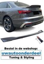 Achterklep Ducktale Spoiler Zwart Geschikt voor Audi A4 B9 S, Verzenden