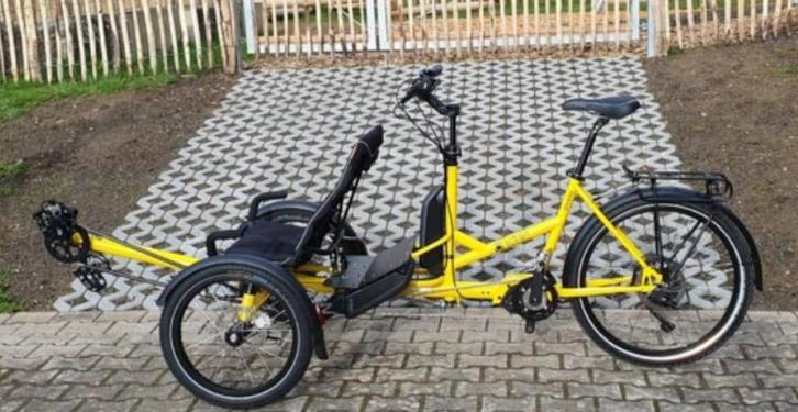 Driewieler tandem of gelijkwaardig, Fietsen en Brommers, Fietsen | Tandems, Ophalen