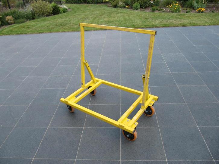 platenkar inklapbaar transportwagen, Doe-het-zelf en Bouw, Transportwagens, Zo goed als nieuw, Transportkar, Ophalen