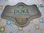 MIroir publicitaire Eau DUKE Francorchamps collection, Ophalen