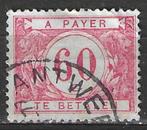 Belgie 1922 - OBP 40TX - Takszegel 60 c. (ST), Verzenden, Gestempeld, Gestempeld