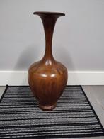 Vintage houten vaas, Antiek en Kunst, Ophalen