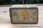 Retro vintage antieke oude blikken doos Prins Van Luik, Ophalen of Verzenden