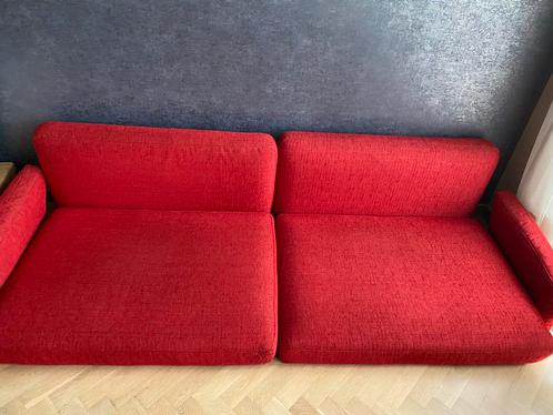 Coussins venant d’un canapé de marque ,couleur rouge, Huis en Inrichting, Zetels | Zetels, Gebruikt, Ophalen