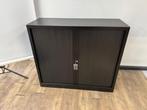 Zwarte roldeurkast van 105x120x43, Huis en Inrichting, Kasten | Roldeurkasten en Archiefkasten, Ophalen, Gebruikt, 100 tot 150 cm