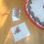Prachtige ronde tafel kersttafelkleed, Huis en Inrichting, Ophalen of Verzenden, Zo goed als nieuw
