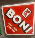 BONI emaille reclamebord, Antiek en Kunst, Ophalen