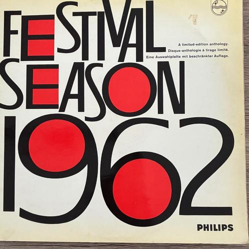 FESTIVAL SEASON 1962 - HISTORISCHE LP, Cd's en Dvd's, Vinyl | Klassiek, Zo goed als nieuw, Classicisme, Overige typen, Overige formaten