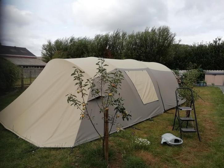 Falco Havik 4000 tent, familietent, koepeltent, Caravans en Kamperen, Tenten, Zo goed als nieuw, Ophalen