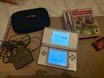 Nintendo DS LITE zilver+Game, Games en Spelcomputers, Spelcomputers | Nintendo DS, Ophalen of Verzenden, DS Lite
