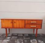 mid-century vintage lowboard, Huis en Inrichting, Ophalen, 100 tot 150 cm, Met deur(en), Zo goed als nieuw