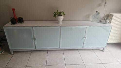 Buffet table vitrine, Huis en Inrichting, Kasten | Buffetkasten, Gebruikt, Minder dan 100 cm, 200 cm of meer, 25 tot 50 cm, Met deur(en)