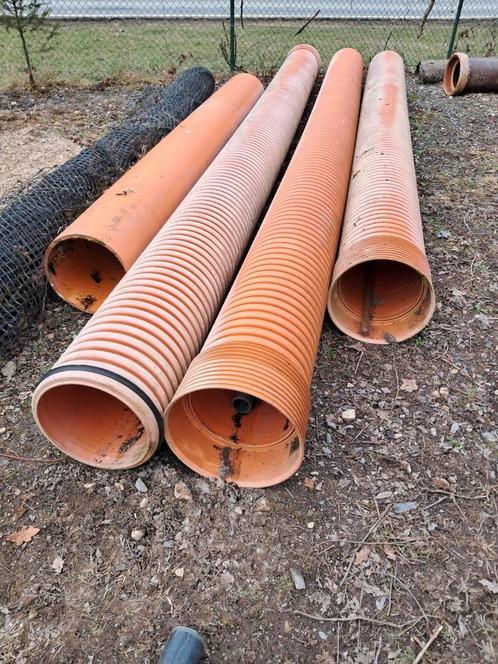 Tuyaux pvc ondulé, Doe-het-zelf en Bouw, Buizen en Afvoer, Zo goed als nieuw, PVC, Ophalen of Verzenden