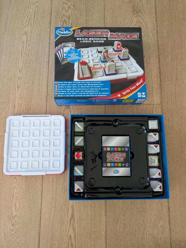 Gezelschapsspel - Lazer maze, Hobby en Vrije tijd, Gezelschapsspellen | Bordspellen, Zo goed als nieuw, Ophalen of Verzenden