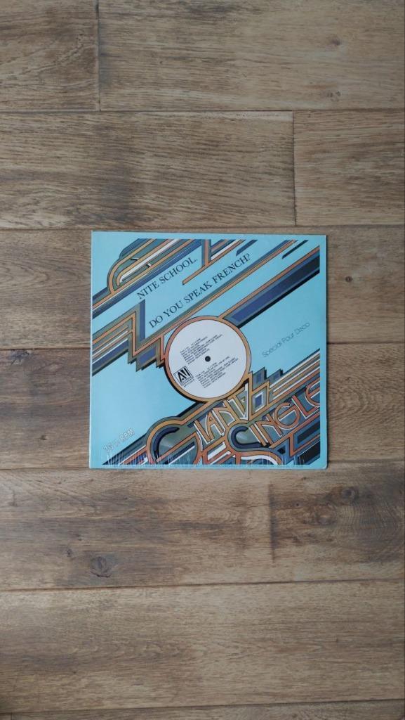 Nite School do you speak french maxi vinyle lp 33 1978 disco, Cd's en Dvd's, Vinyl | Dance en House, Nieuw in verpakking, Disco