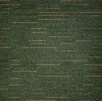 Unieke stijlvolle groene Tapijttegels van Interface beschikbaar voor biedingen