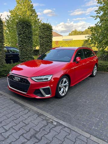 Audi A4 Avant, Rouge, Cuir et Alcantara, Achat, Euro 6