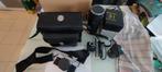 vintage camera praktica met extra onderdelen en lenzen, Ophalen of Verzenden, Camera