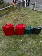 Jerrycans 2x10L 2x20L, Ophalen