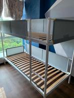 Vitval Ikea witte en grijze stapelbedden, Huis en Inrichting, Ophalen, Gebruikt, Stapelbed