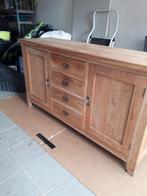 dressoir in teak, Huis en Inrichting, Kasten | Dressoirs, Ophalen, TEAK, Gebruikt, 150 tot 200 cm