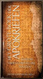 Jacob Slavenburg - Het grote boek der Apokriefen, Boeken, Esoterie en Spiritualiteit, Achtergrond en Informatie, Verzenden, Overige onderwerpen