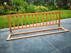 Houten bedrand, Ophalen, Zo goed als nieuw, Minder dan 140 cm, Minder dan 70 cm