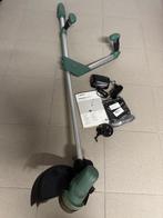 Bosch grastrimmer met batterij en lader, Comme neuf, Enlèvement, 10 à 30 cm, Batterie