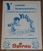 Starter buvard Jidehem 70s Spirou Franquin, Overige typen, Guust of Robbedoes, Ophalen of Verzenden, Zo goed als nieuw