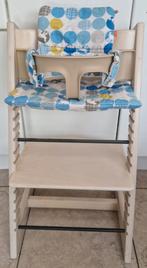 Stokke Tripp Trapp met babyset en kussenset, Ophalen, Zo goed als nieuw