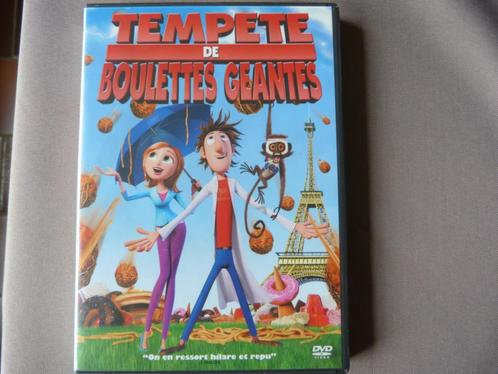 Tempête De Boulettes Géantes [DVD], CD & DVD, DVD | Films d'animation & Dessins animés, Comme neuf, Américain, Tous les âges, Enlèvement ou Envoi