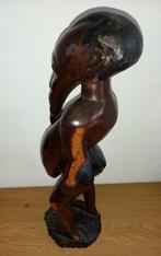 Houten  beeld 
Afrika 
H 41 cm, Antiek en Kunst, Kunst | Beelden en Houtsnijwerken, Ophalen