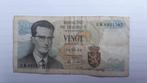 Bankbiljet 20 Bfr., Ophalen of Verzenden, Los biljet