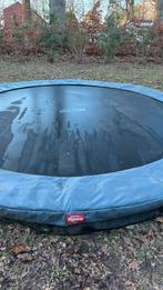 Teampoline berg inground 380 grey, Enlèvement, Utilisé