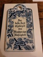 Plakkaat met opschrift in oud duits, Huis en Inrichting, Woonaccessoires | Tekstborden en Spreuken, Ophalen of Verzenden, Zo goed als nieuw