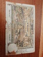 Belgium 100 fr 08.02.1919, Timbres & Monnaies, Billets de banque | Belgique, Envoi