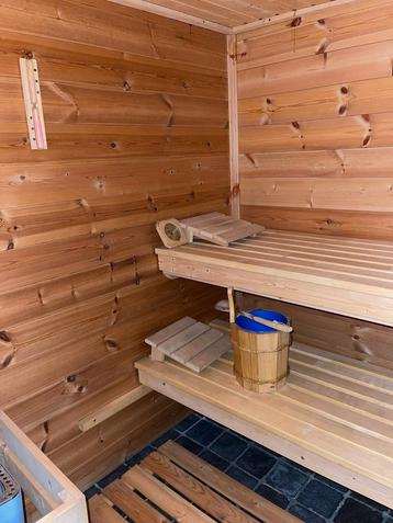 Mooie grote finse opgietsauna  beschikbaar voor biedingen