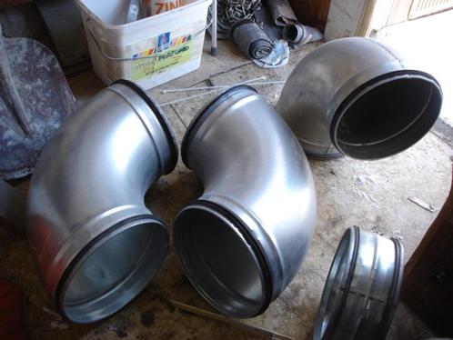 Ventilatie kanalen , Dampkap bochten dia 200mm, Doe-het-zelf en Bouw, Buizen en Afvoer, Nieuw, Bochten, Overige materialen, 80 mm of meer