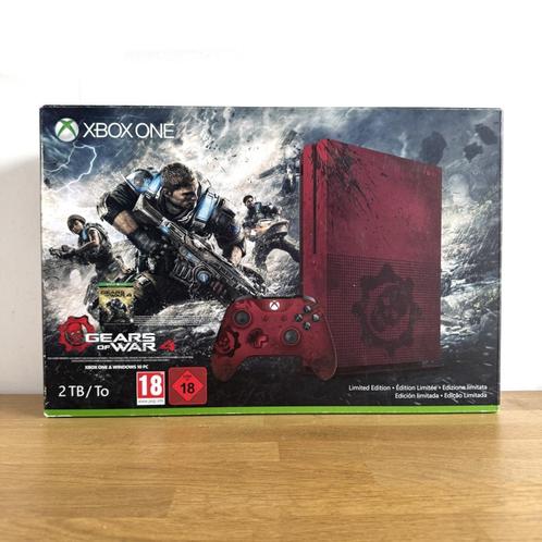 Console Xbox One Gears Of War 4 Edition Limitée (2 To), Games en Spelcomputers, Spelcomputers | Xbox One, Zo goed als nieuw, Xbox One