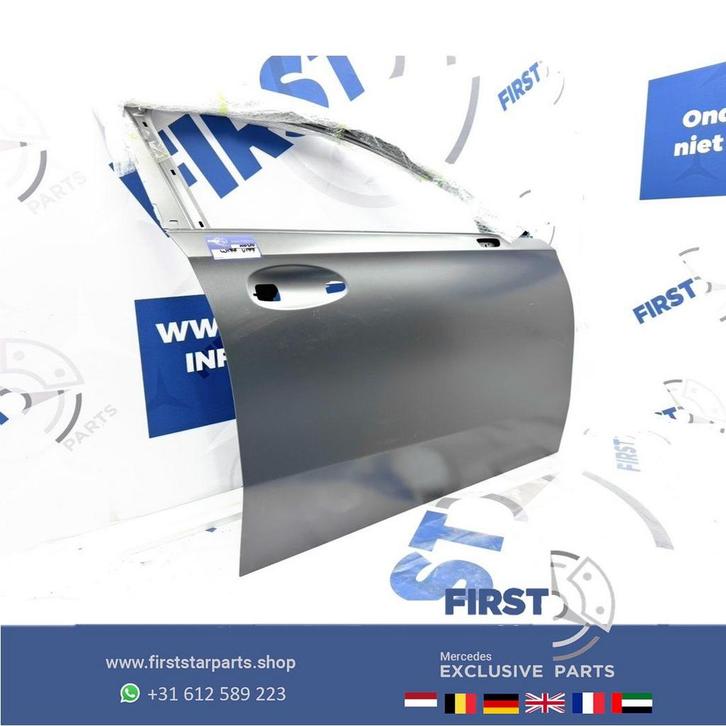 W177 V177 DEUR RECHTSVOOR MAGNO GRIJS A KLASSE PORTIER KAAL, Auto-onderdelen, Carrosserie, Deur, Mercedes-Benz, Voor, Rechts, Gebruikt