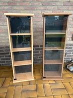 Cd kastje. 2 stuks op voorraad. 25 € per stuk., Enlèvement, Comme neuf, Bois, 75 à 150 disques