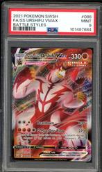 Urshifu VMAX PSA 9 à frappe unique-086/163 -Styles de combat, Enlèvement ou Envoi, Comme neuf, Cartes en vrac