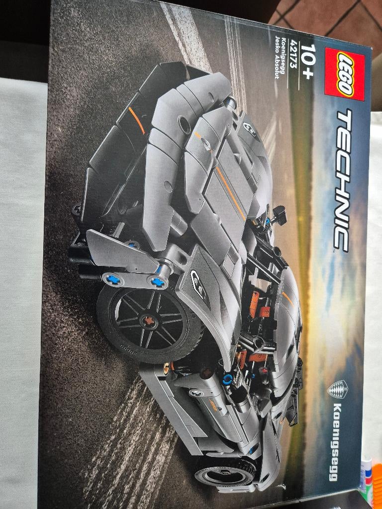 Koenigsegg 42173, Ophalen, Lego, Zo goed als nieuw, Complete set