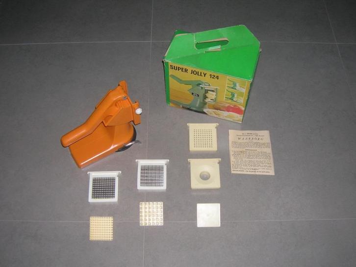 Vintage frietensnijder / kroketten maker, Verzamelen, Retro, Ophalen