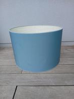 blauwe lampenkap, Huis en Inrichting, Ophalen, Gebruikt, 25 tot 50 cm, Rond