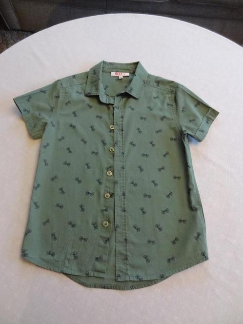 Jongenshemdjes maat 128, Kinderen en Baby's, Kinderkleding | Maat 104, Zo goed als nieuw, Jongen, Shirt of Longsleeve, Ophalen of Verzenden